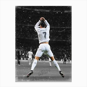 Ronaldo Real Madrid Canvas Print