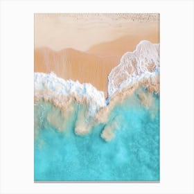 Beach - Beach Stock Videos & Royalty-Free Footage 18 Canvas Print