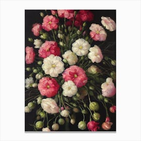 Lisianthus 2 Still Life Oil Painting Flower Canvas Print