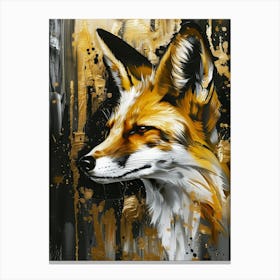 Fox Painting 2 Canvas Print