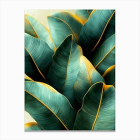 Banana Leaf Painting Toile