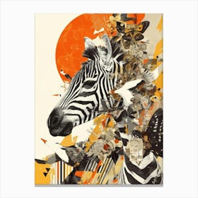 Zebra 12 Canvas Print