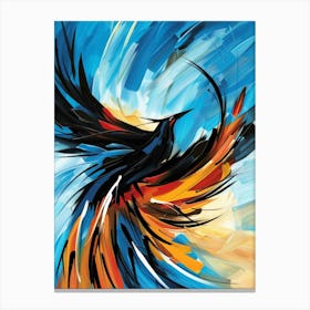 Phoenix Bird Canvas Print