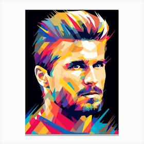 Legend Soccer Player 3 Canvas Print