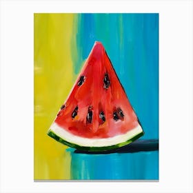 Watermelon Slice Canvas Print