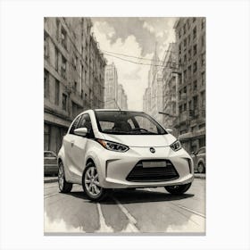 Toyota Yaris Canvas Print