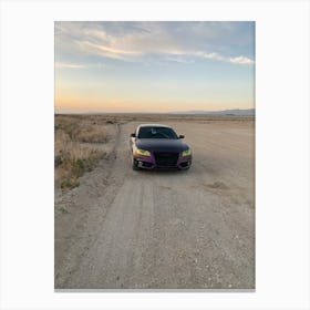 Purple Audi Canvas Print