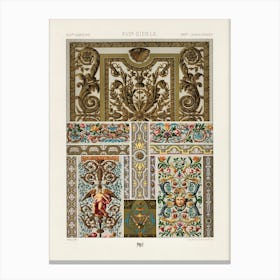 17th Century Pattern, Albert Racine (13) Canvas Print