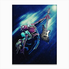 Light Of Heroes ― Spider Punk (Hobart Brown) 1 Canvas Print