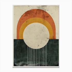 Jacobi Bauhaus Mid Century Canvas Print