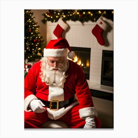 Santa Claus~Reimagined 2 Canvas Print