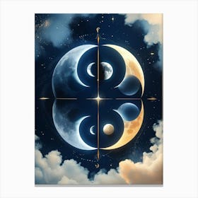 Yin Yang 9 Canvas Print