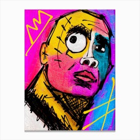 Dwayne Johnson Canvas Print