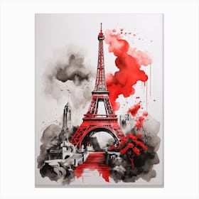 Paris Eiffel Tower 2 Canvas Print