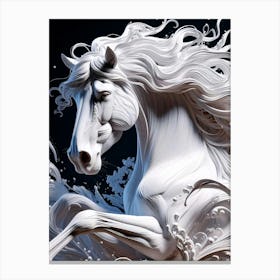 Creative Horse Beauty Illustration Nr 144 Canvas Print