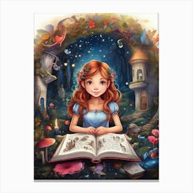 Alice In Wonderland 2 Canvas Print