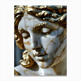 Estatua De Afrodita Canvas Print