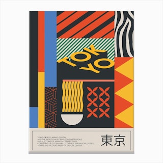 The Tokyo Canvas Print