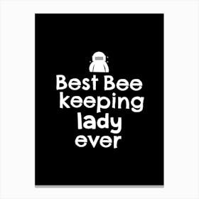 Bee Keeping Lady Canvas Print