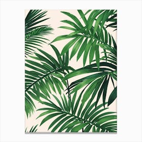 Tropical Leaves Canvas Print