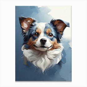 Dog Cute Portrait Canvas Print