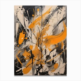 Abstract Expressionism-[Vol.02]-4/4 Canvas Print
