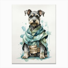 Schnauzer 2 Canvas Print