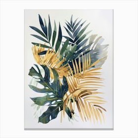 Tropical Leaves 29 Canvas Print