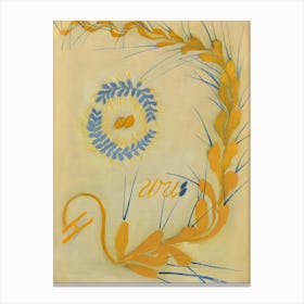 Hilma af Klint - Primordial Chaos, No.26 Canvas Print