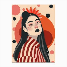 Asian Girl 51 Canvas Print