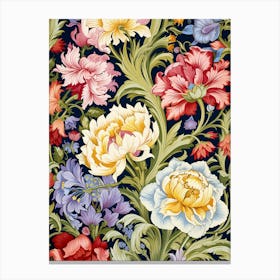 Floral Pattern 36 Canvas Print