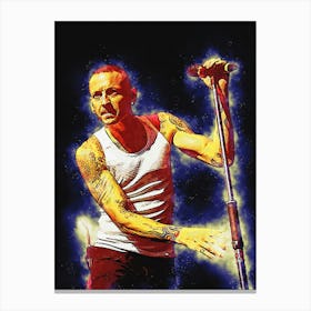 Spirit Of Linkin Park At The Carnivores Tour, Dte Energy Music Theatre, Clarkston, Mi 08 30 14 Canvas Print