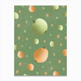 Apples And Pears Canvas Print