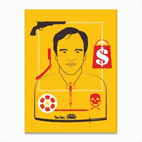 Tarantino Directors Cut Canvas Print