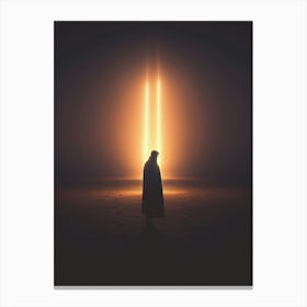 Dissolving into the Light | The Art of Solitude Canvas Print