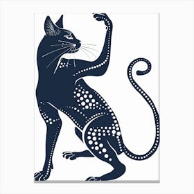 Zodiac Cat 1 Canvas Print