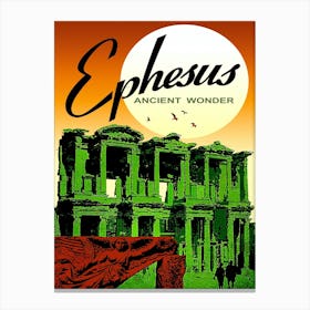 Ephesus, Turkey, Ancient Wonder Canvas Print