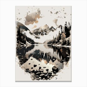 Mountain Lake 1 Canvas Print