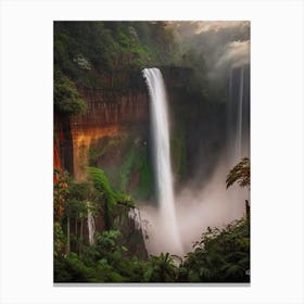 Tumpak Sewu, Indonesia Majestic, Beautiful & Classic (1) Canvas Print