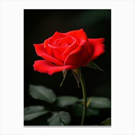 Red Rose 46 Canvas Print