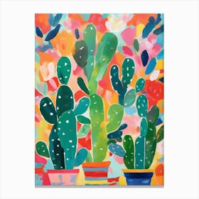 Colorful Cactus Garden Toile