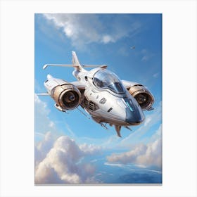 Spaceship Canvas Print