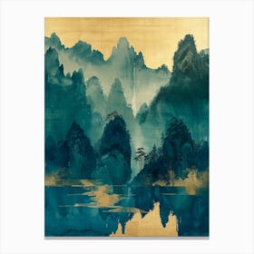 Chinese Mountains 5 Canvas Print