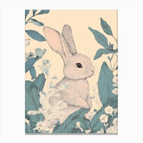 Rabbit In The Garden Toile