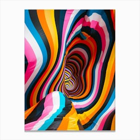 Psychedelic Tunnel Canvas Print