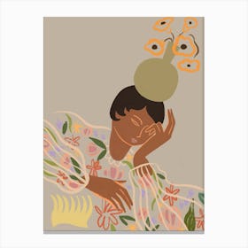 Over Thinker Canvas Print
