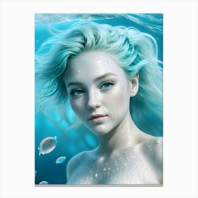 Mermaid-Reimagined 54 Canvas Print