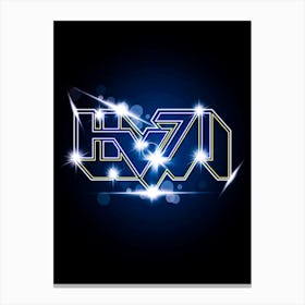 Hv71 Hockey 1 Canvas Print