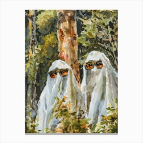 Ghosts In The Woods 3 Canvas Print