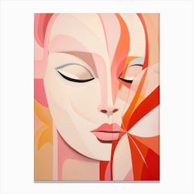 Woman'S Face 32 Canvas Print
